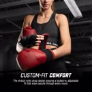 Hayabusa E1 Leather Boxing Gloves-canyon red
