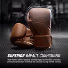 Hayabusa E1 Leather Boxing Gloves-brown