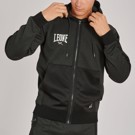 LEONE HOODED SWEATSHIRT MELANGE - dark GREY