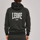 LEONE HOODED SWEATSHIRT MELANGE - dark GREY