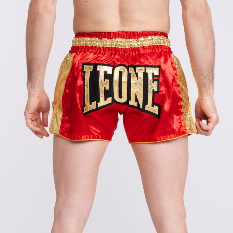 Leone KHAO LAK muay thai Shorts-Red
