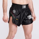 LEONE flag THAI/kick SHORTS-BLACK