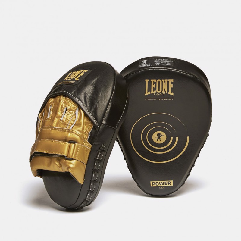 LEONE PUNCH MITTS 'POWER LINE'- curved