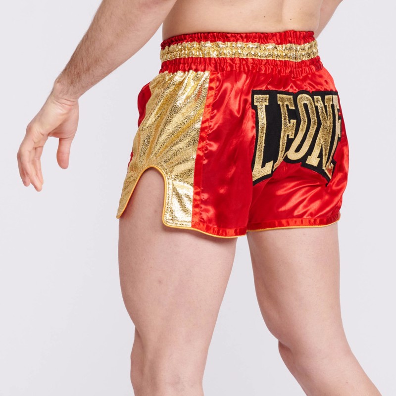 Leone KHAO LAK muay thai Shorts-Red