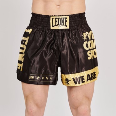 Leone KICK-THAI SHORTS DNA -Black