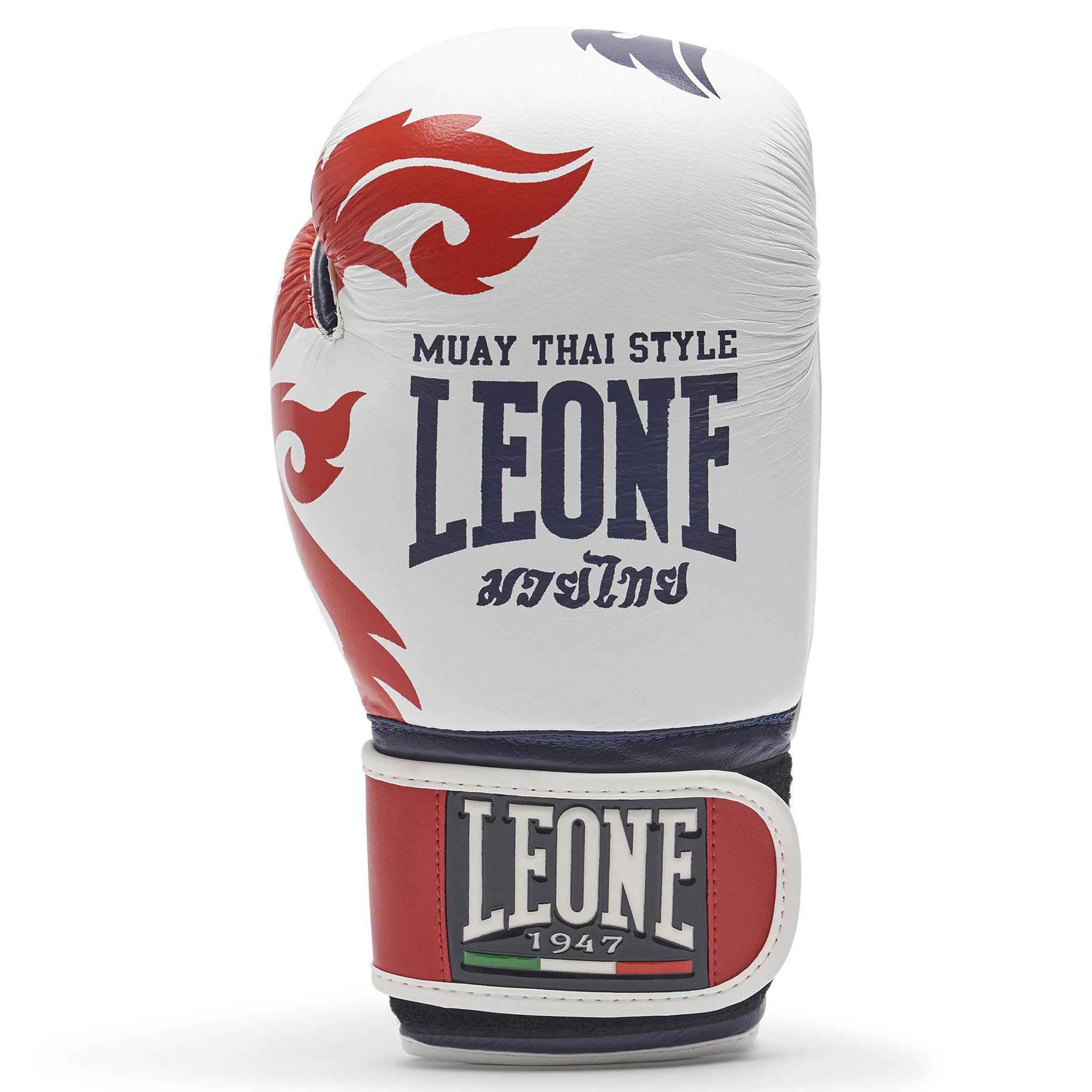 Leone Muay Thai Boxing GlovesWHITE MMATeam.gr