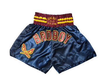 BAD BOY RETRO MUAY THAI SHORTS - BLUE
