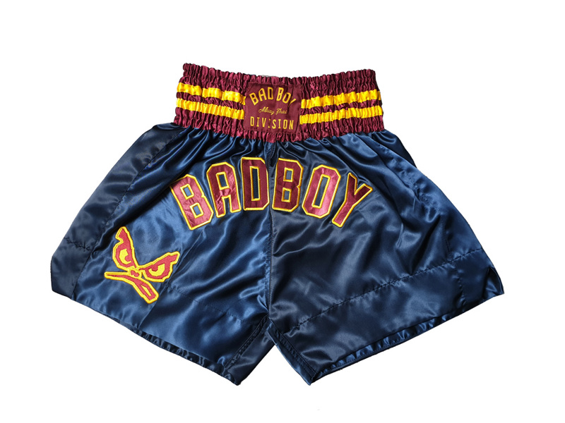 BAD BOY RETRO MUAY THAI SHORTS - BLUE