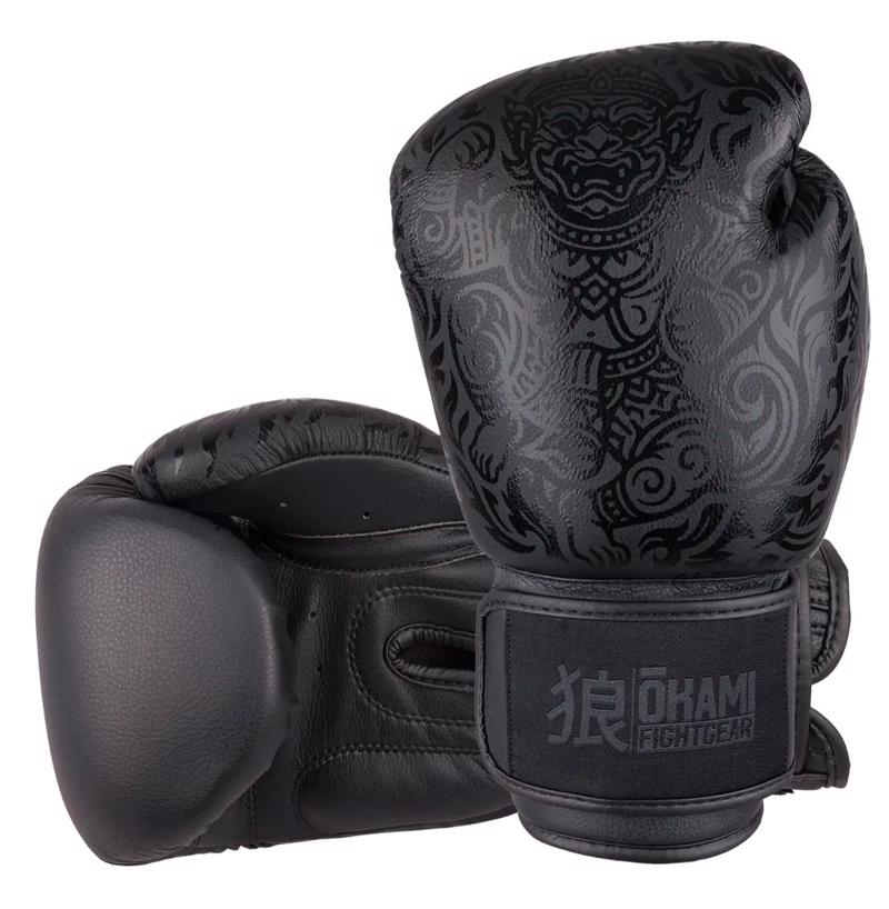 OKAMI Hanuman Muay Thai GLOVES -black