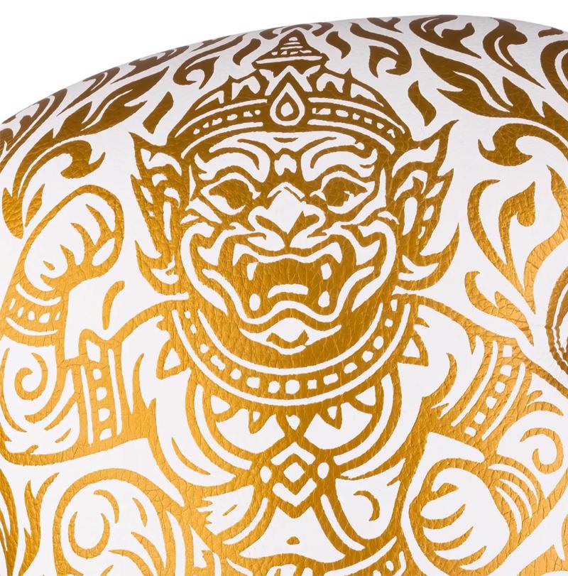 OKAMI Hanuman Muay Thai GLOVES -white/gold