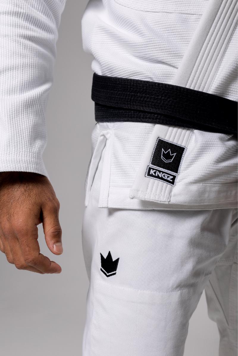KINGZ The One BJJ GI - WHITE