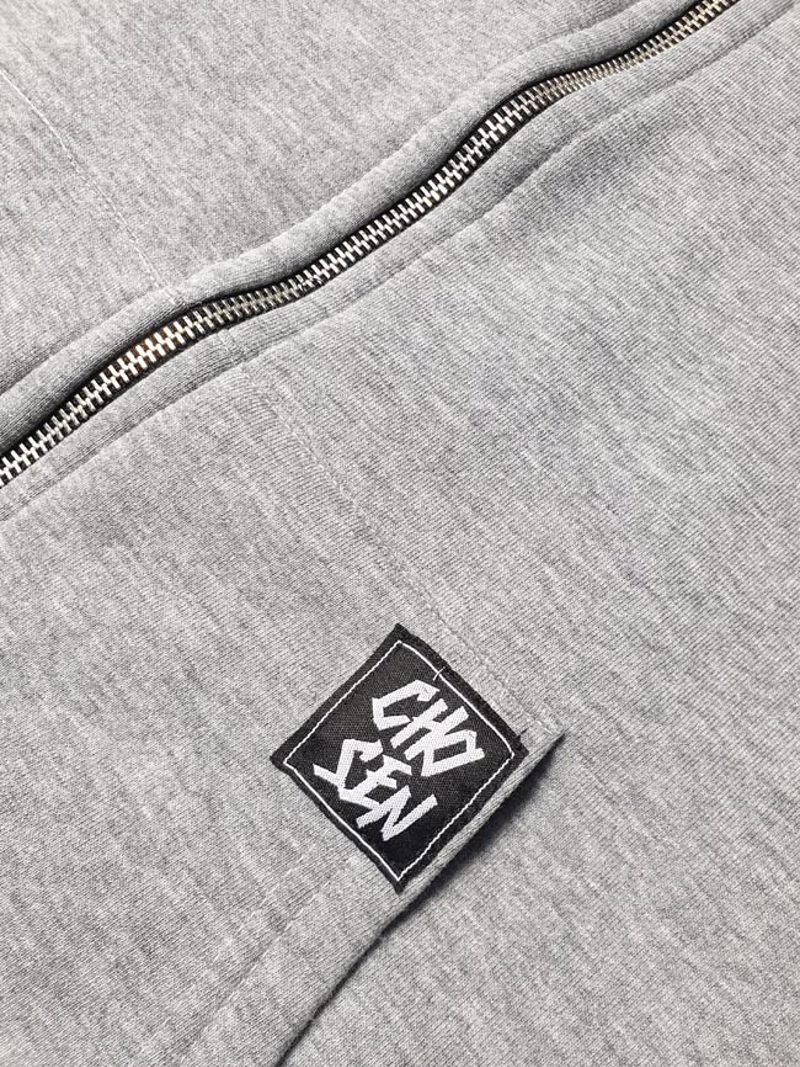 CHOSEN LOGO Zaketa fouter - grey
