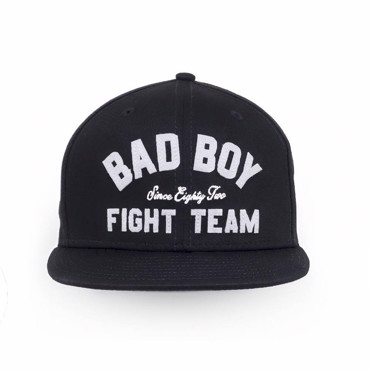 BAD BOY Fight Team Snapback Hat Black