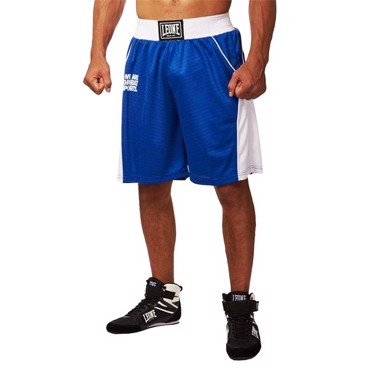 leone corner Boxing shorts - Blue