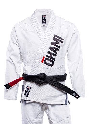 OKAMI compeition Team BJJ Gi 1 - white