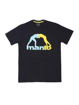 MANTO Logo DUAL Tshirt black