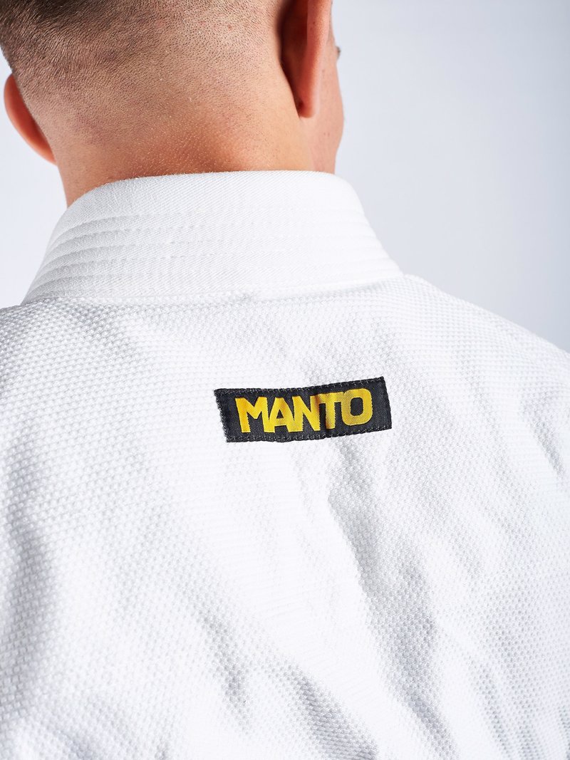 MANTO 'BASE' BJJ GI WHITE V1