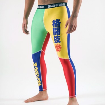 SCRAMBLE 'RAINBOW SPATS' GRAPPLING TIGHTS