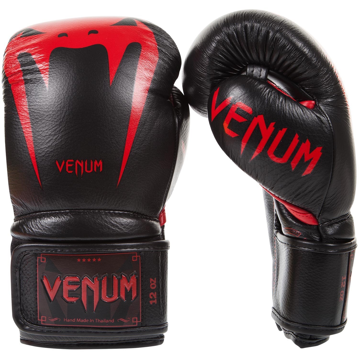VENUM Giant 3.0 Boxing Gloves Red Devil Leather MMATeam.gr