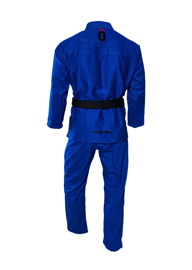 OKAMI competition training BJJ Gi  - BLUE