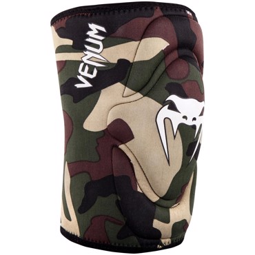 VENUM KONTACT LYCRA/GEL KNEE PADS - Forest Camo