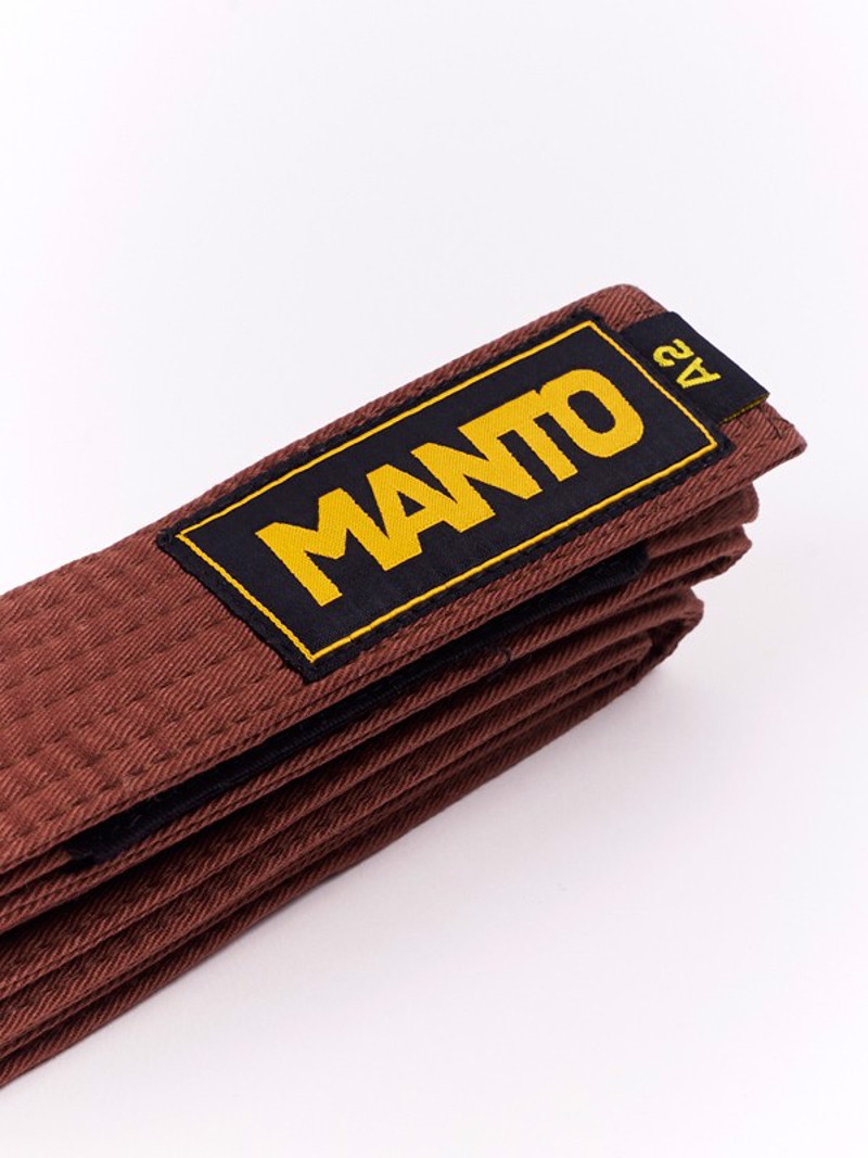 MANTO BJJ LOGOTYPE-BROWN BELT