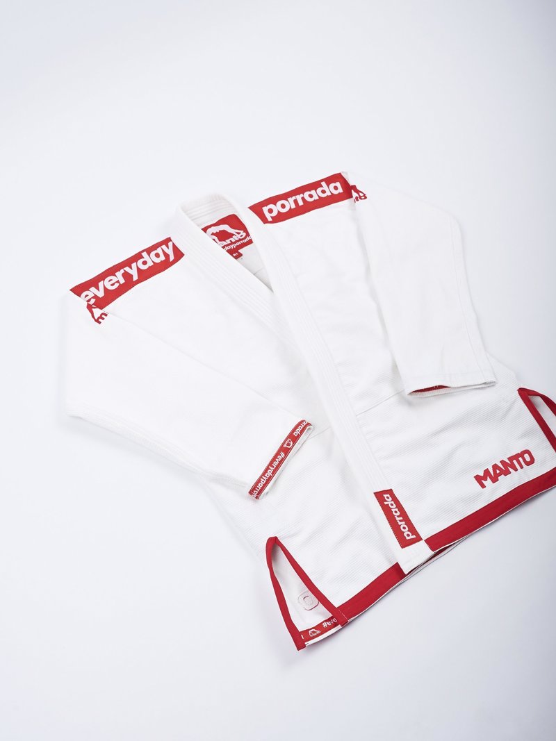 MANTO 'EVERYDAY PORRADA' BJJ GI-WHITE
