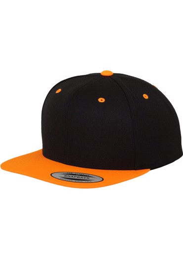 CLASSIC SNAPBACK 2TONE -Black/Orange