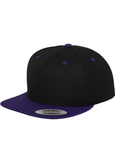 CLASSIC SNAPBACK 2TONE -Black/Purple