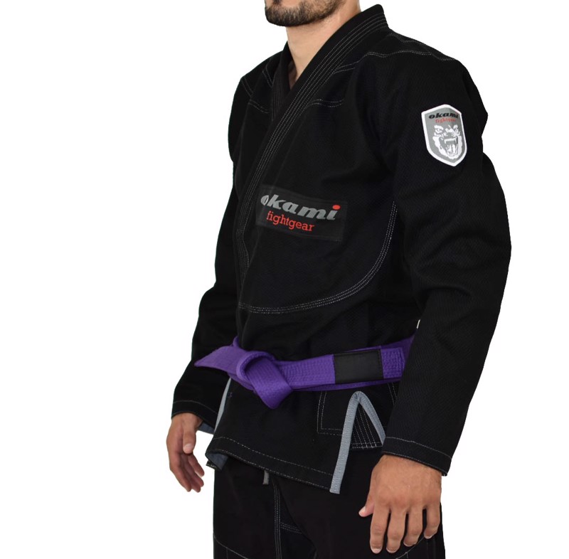 Okami Shield BJJ Gi-Black