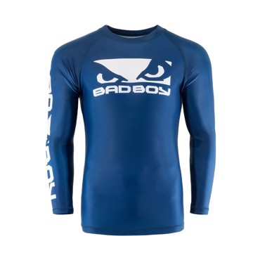 Bad Boy Origin Rash Guard - Long Sleeves  Blue