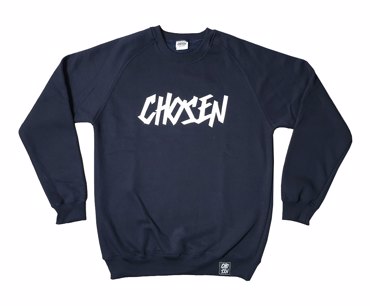 CHOSEN LOGO crewneck - NAVY