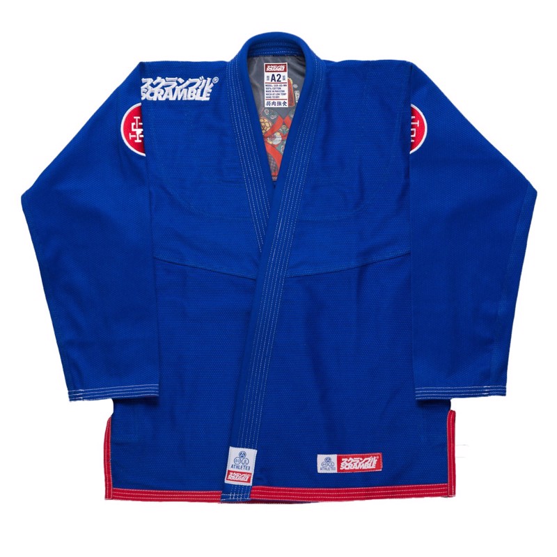SCRAMBLE Athlete 3 BJJ Gi - Blue