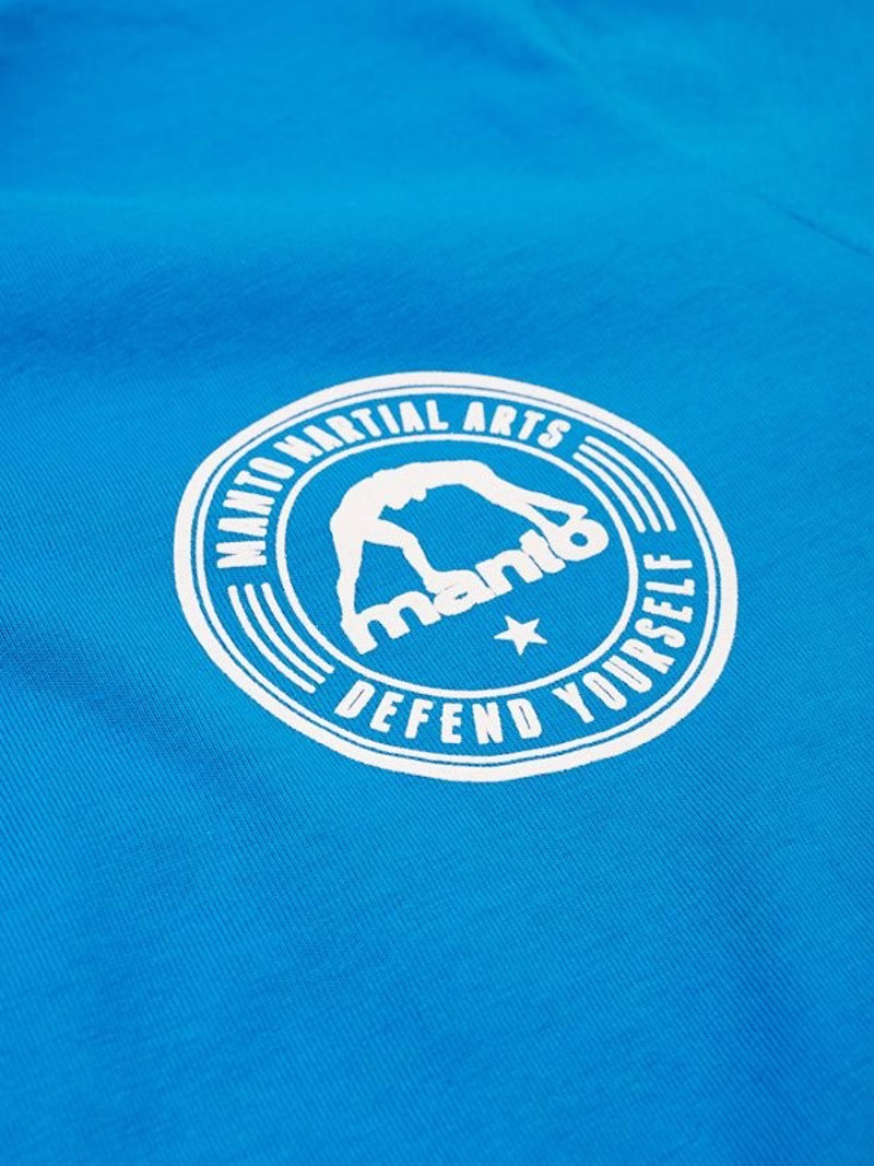 MANTO Defend Polo Shirt-blue