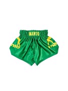 MANTO MUAY THAI SHORTS DUAL GREEN