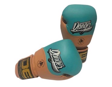 Danger Evolution Boxing Gloves-Vintage Green