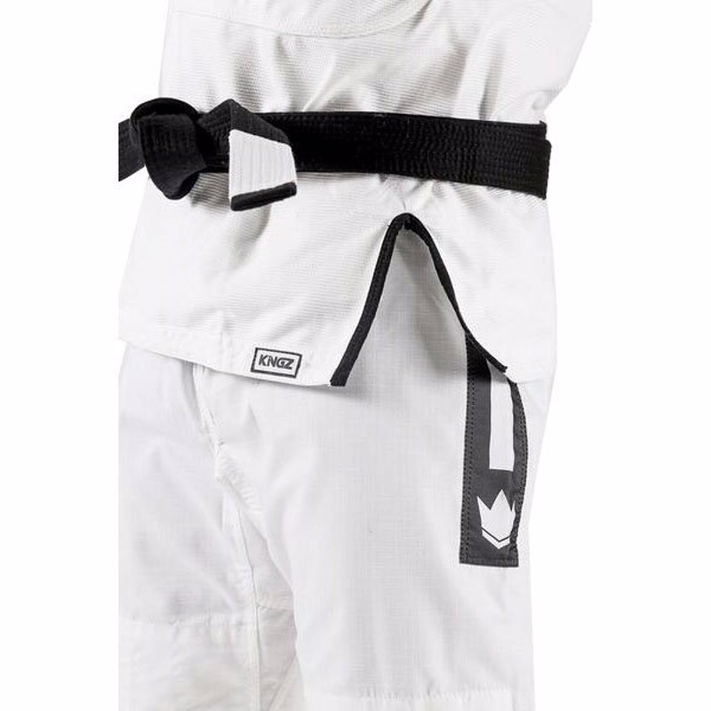KINGZ SPORT BJJ GI - WHITE