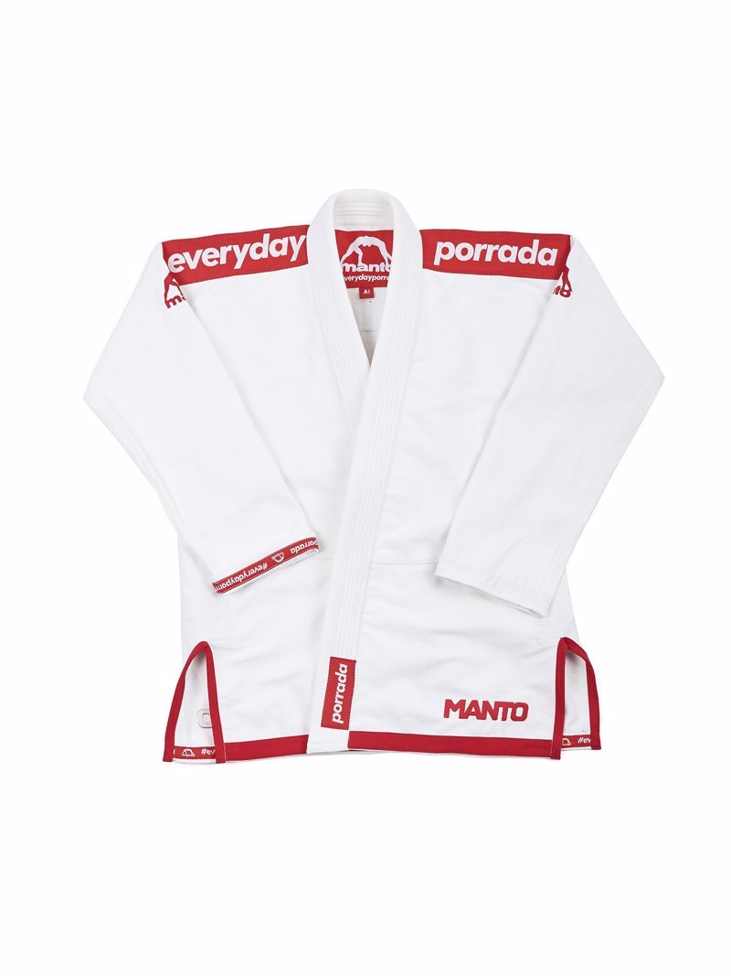MANTO 'EVERYDAY PORRADA' BJJ GI-WHITE