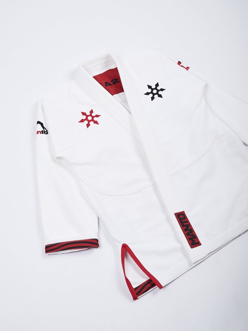 MANTO Shinobi BJJ Gi -WHITE