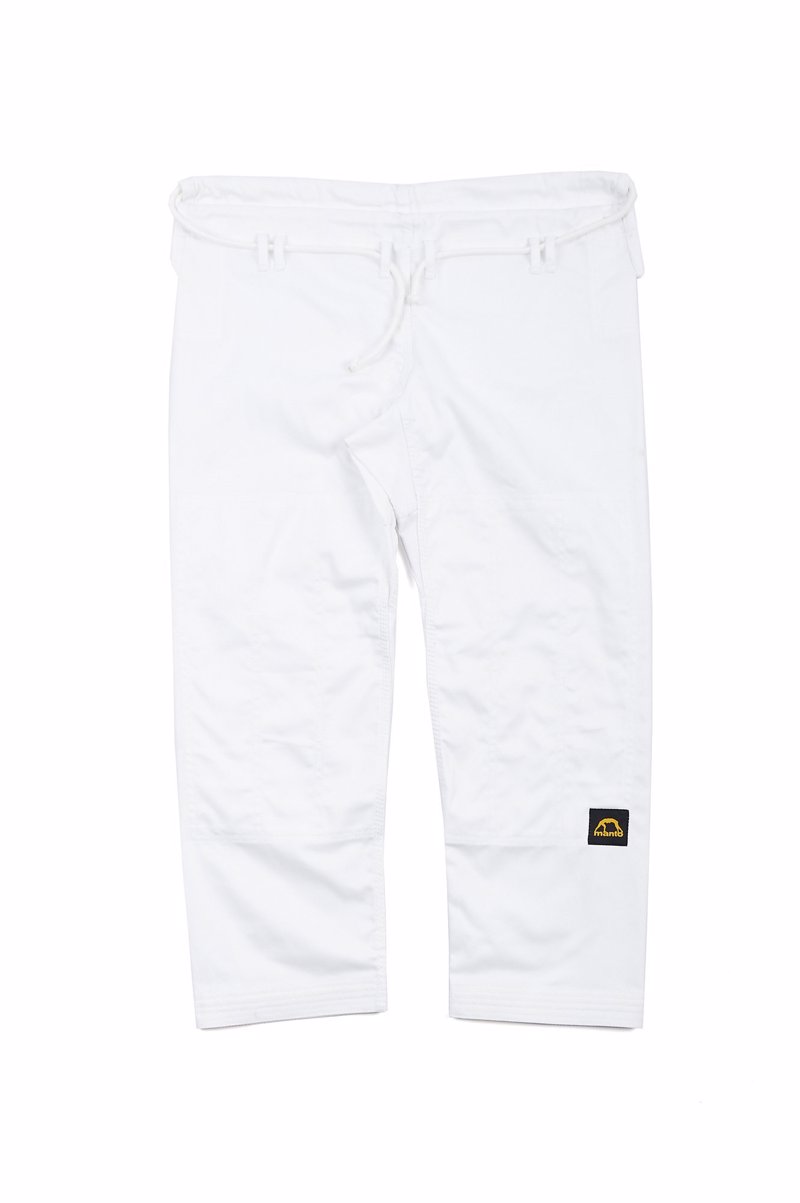MANTO 'BASE' BJJ GI WHITE V1