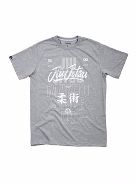 MANTO Jiu Jitsu 19 T-shirt - Grey