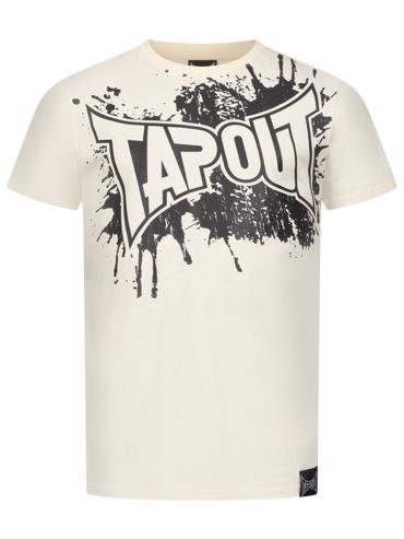 Tapout splashed tshirt- white