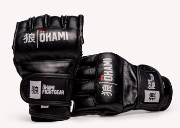 OKAMI Pro MMA Training Gloves-BLACK