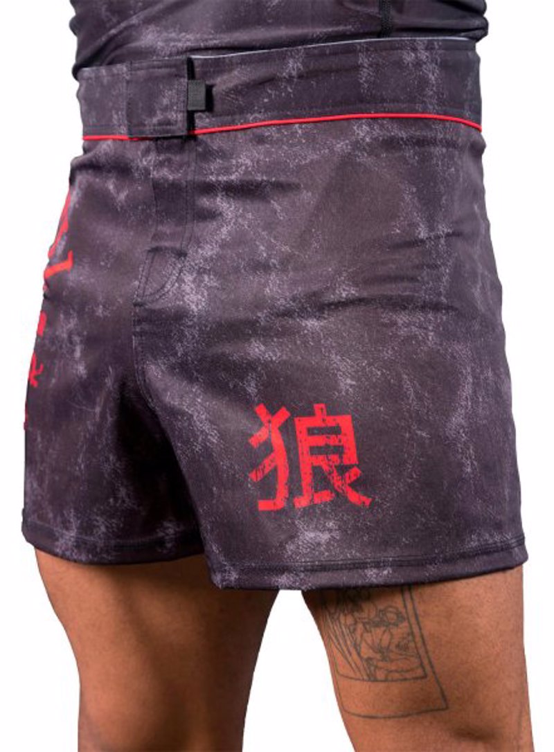 Okami warrior Fightshorts -Black