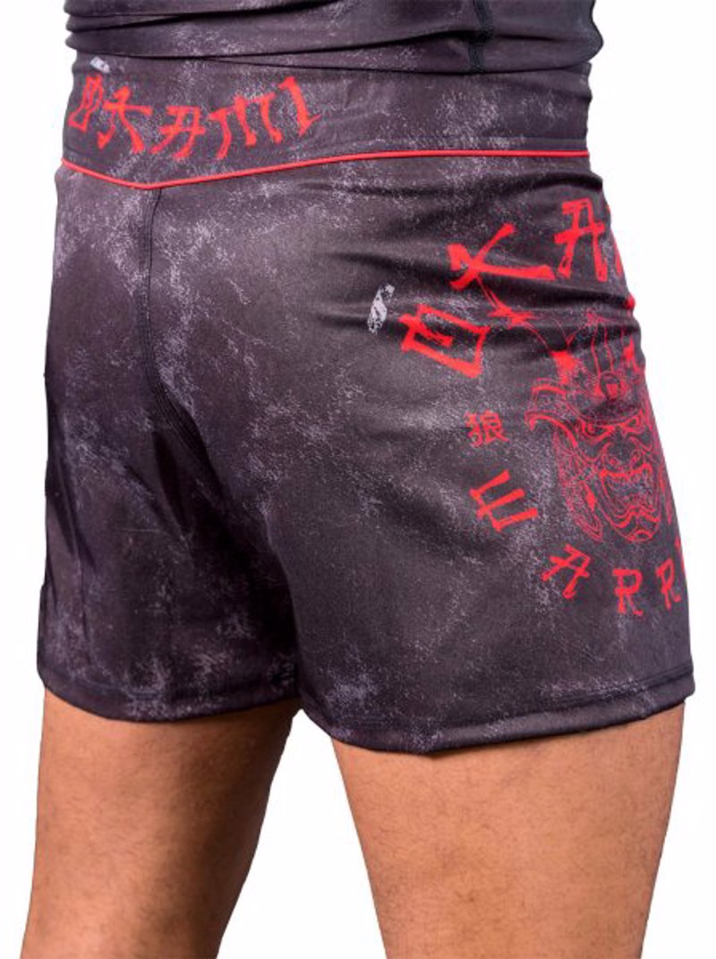 Okami warrior Fightshorts -Black