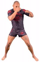 Okami warrior Fightshorts -Black