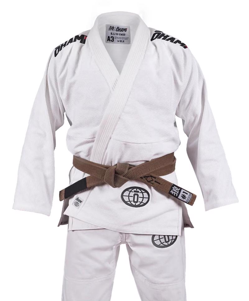 okami enso BJJ Gi-white