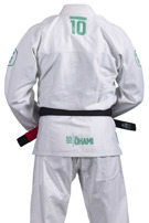 okami Aniversary BJJ Gi- white/green Limited