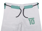 okami Aniversary BJJ Gi- white/green Limited