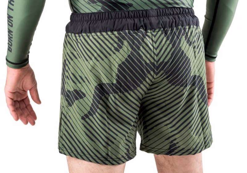Okami CAMO Fightshorts -green camo